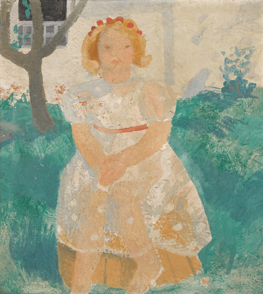 Joanna Roberts at Burtholme by Winifred Nicholson
