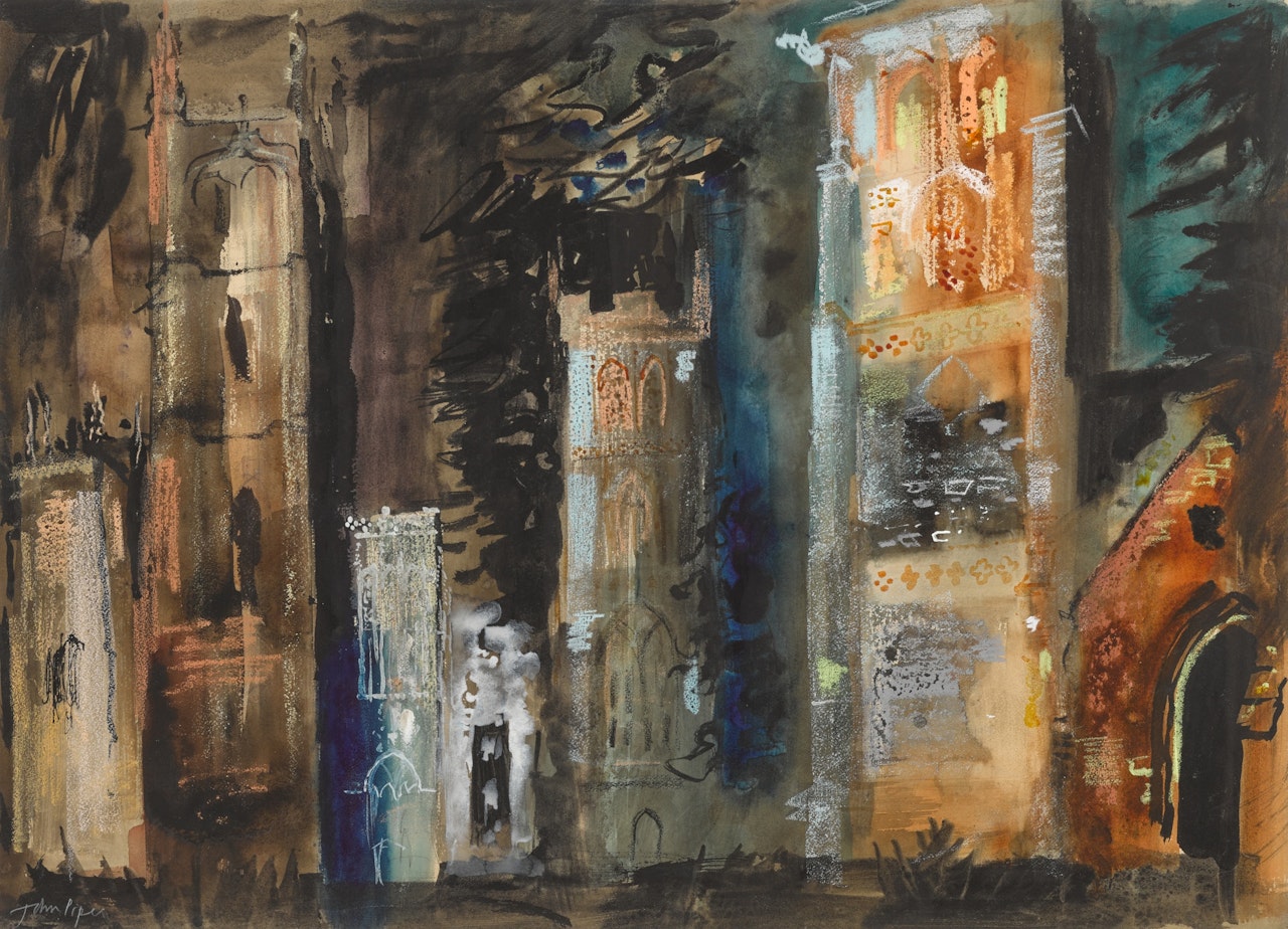 Six Somerset Towers by John Piper