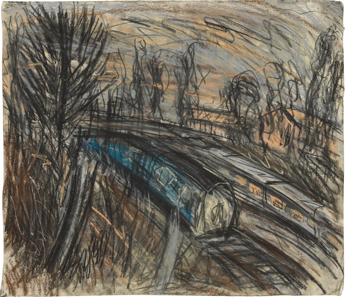 From Willesden Green, no. 3 by Leon Kossoff