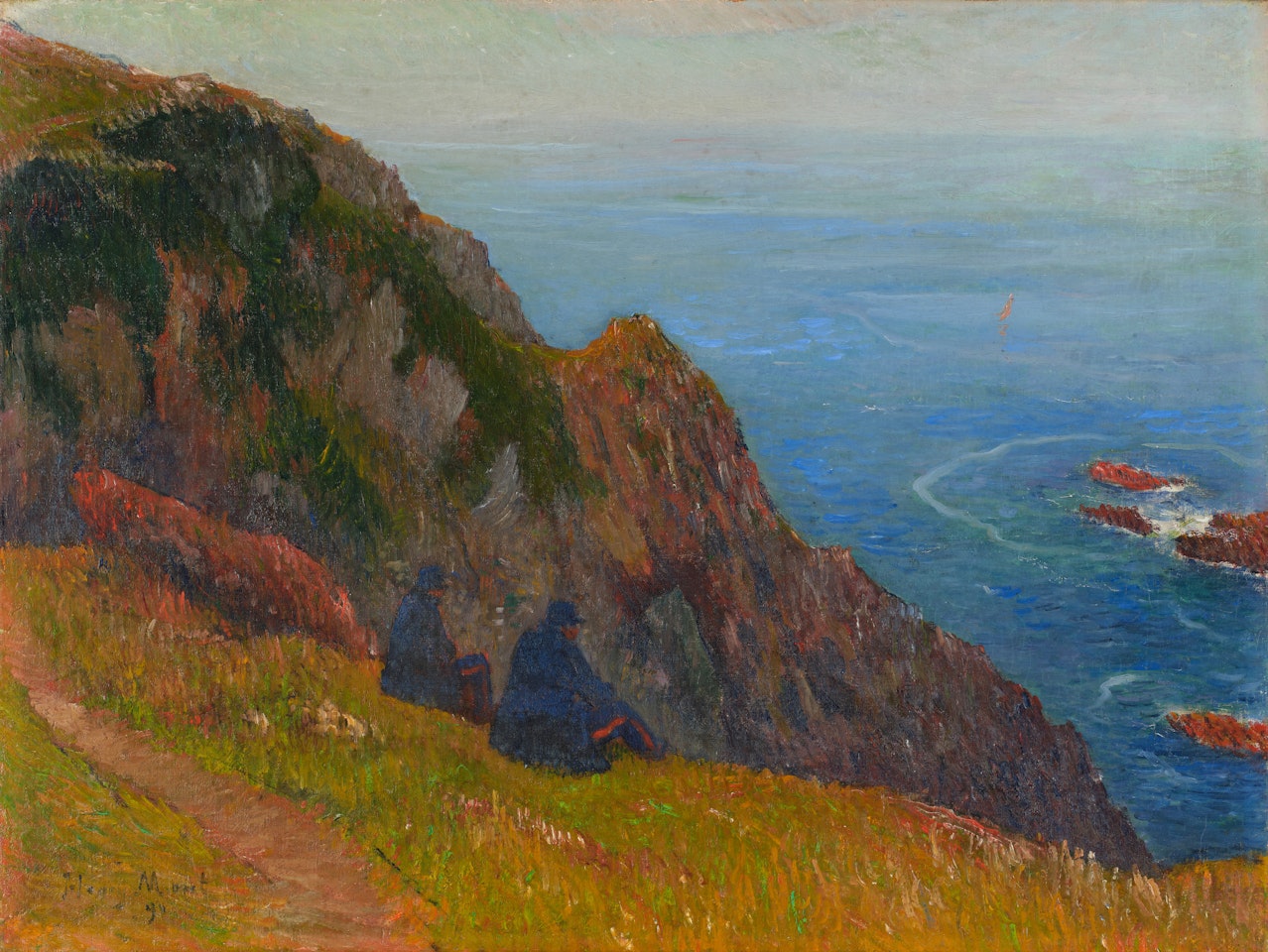 Les Deux gabelous ou Les Deux douaniers by Henry Moret