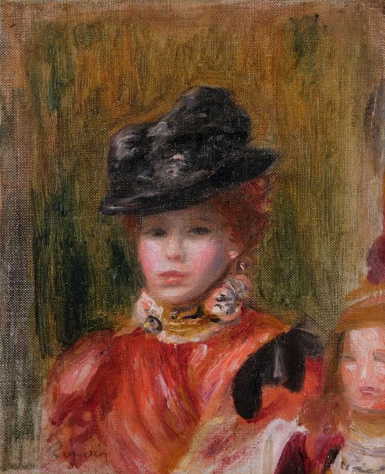 Madame Le Brun et sa fille by Pierre-Auguste Renoir