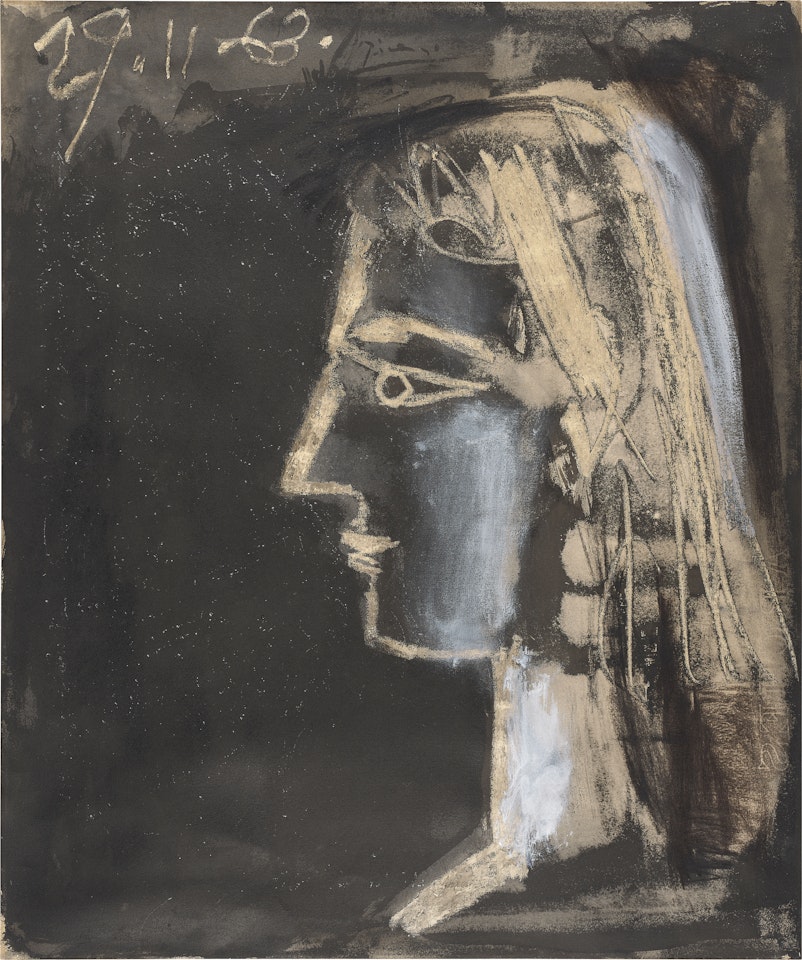 Tête de femme, profil by Pablo Picasso