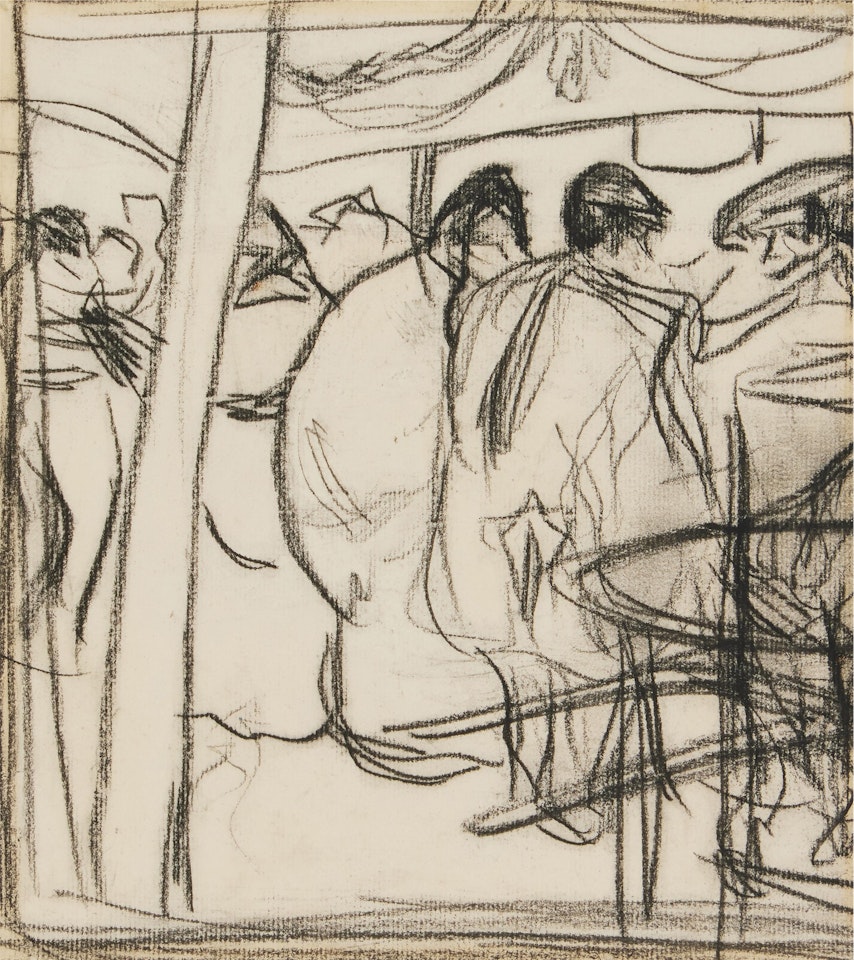 Personnages dans une auberge espagnole by Pablo Picasso