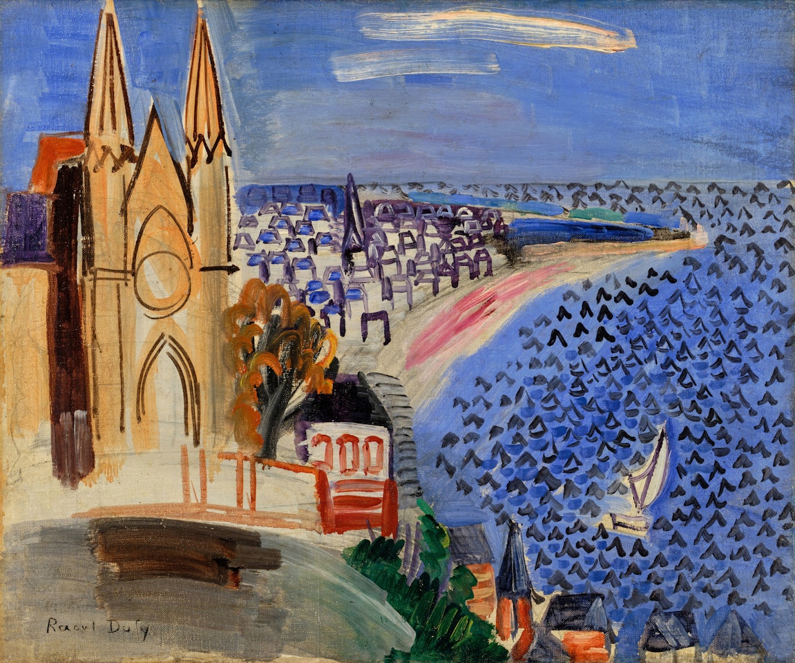 L"Entrée du port du Havre by Raoul Dufy