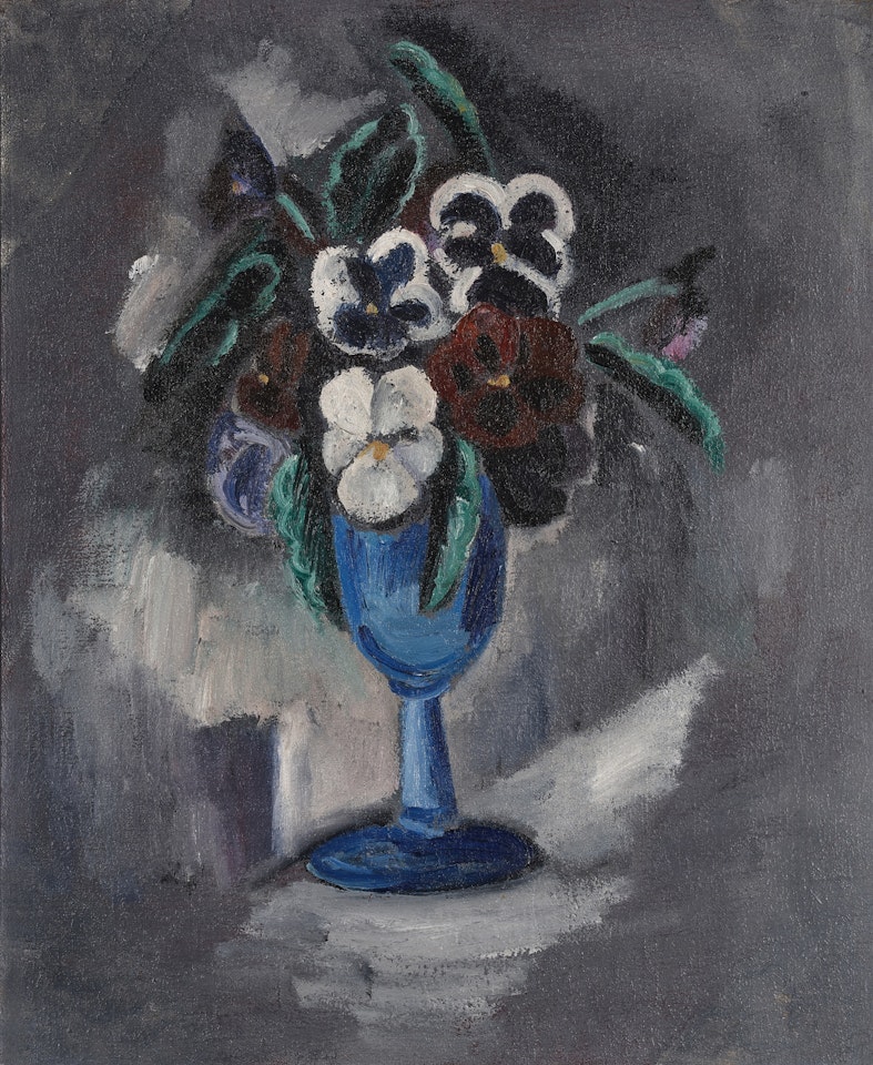 Pansies by Marsden Hartley