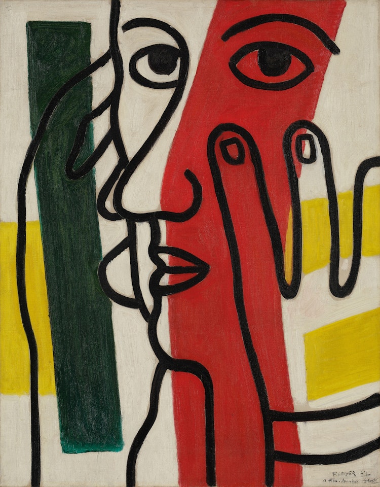 Portrait de Paul Éluard by Fernand Leger