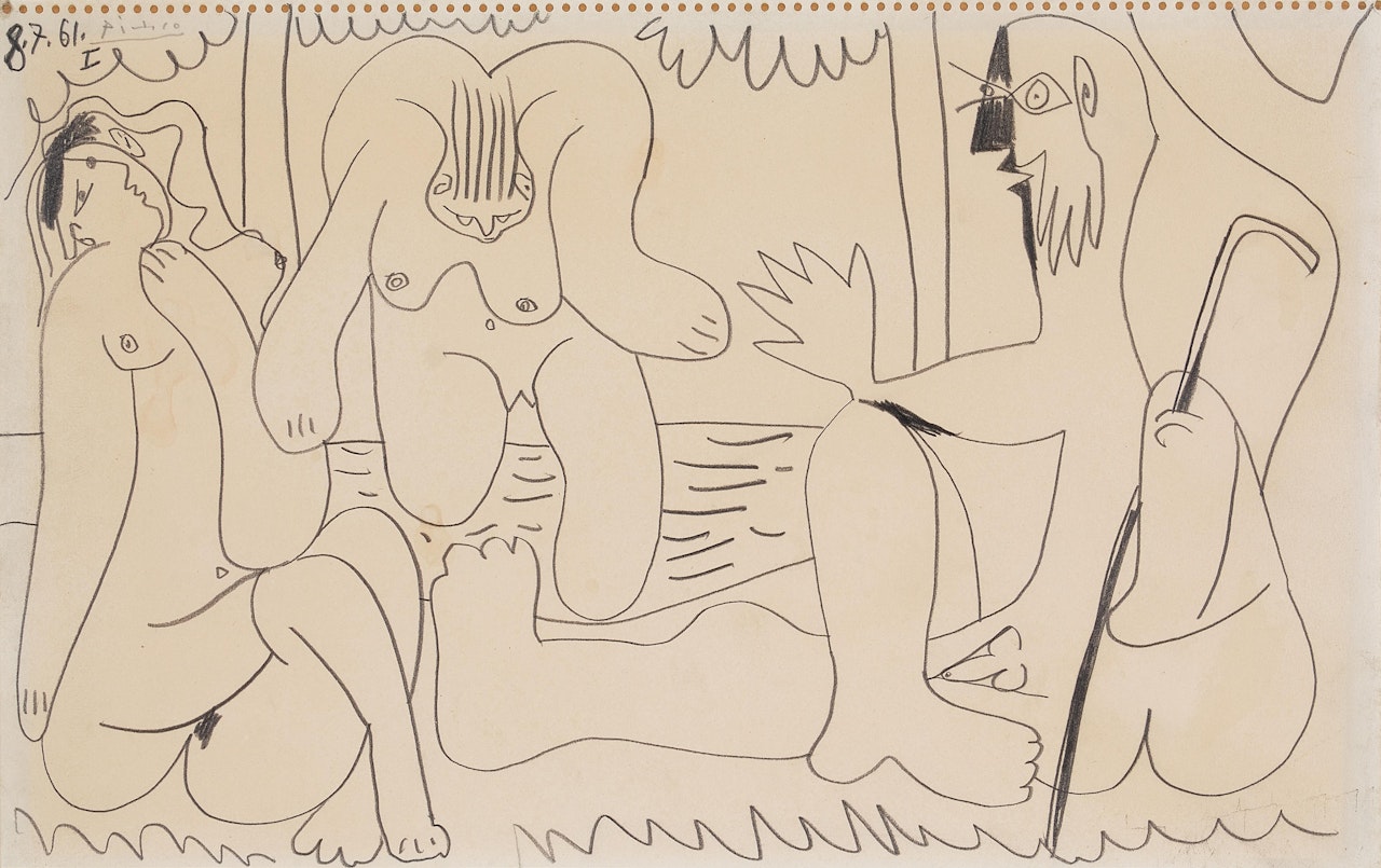 Les Déjeuners by Pablo Picasso