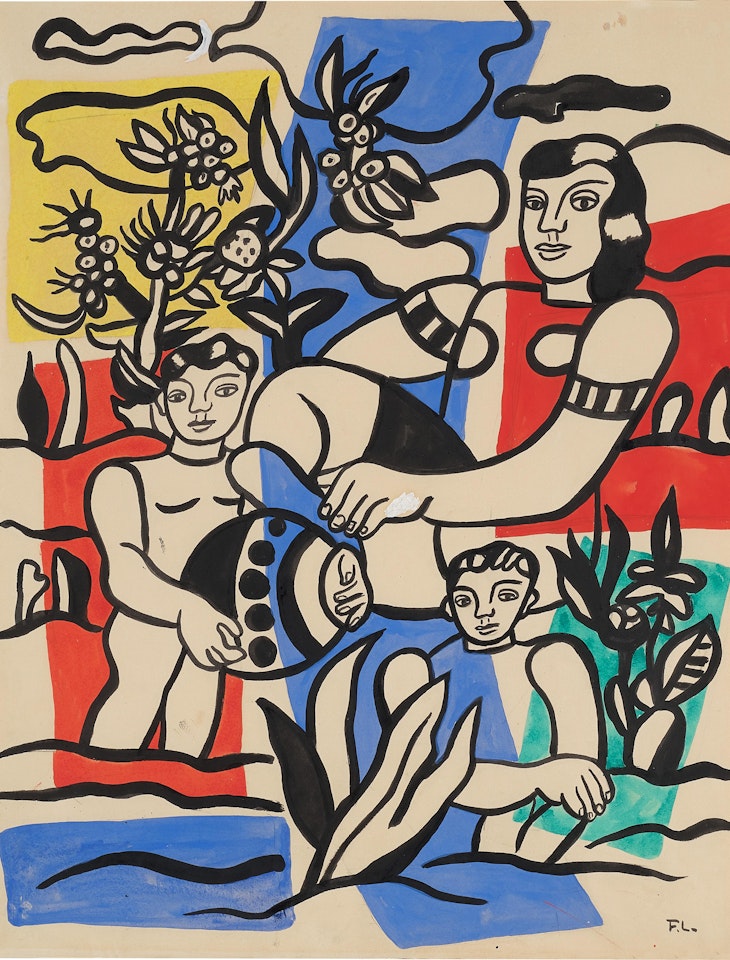 Partie de campagne by Fernand Leger