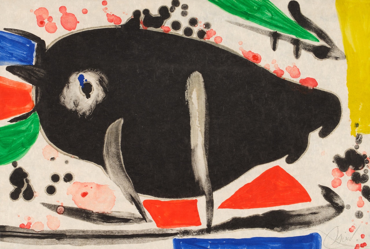 Oiseau by Joan Miró
