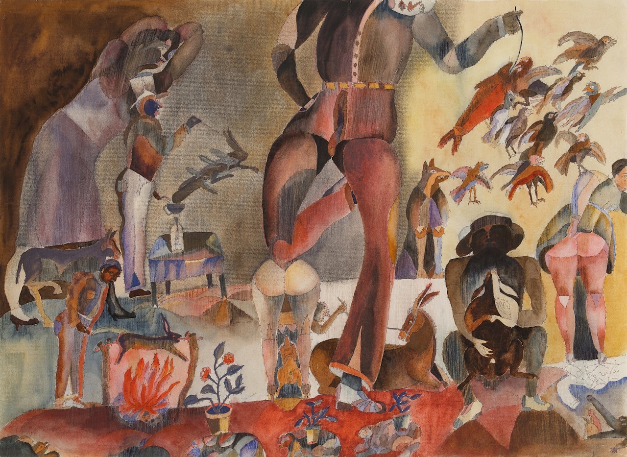 La fiesta de los animales by Francisco Toledo