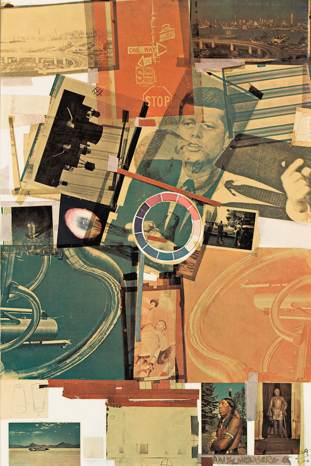 CORE Poster. by Robert Rauschenberg