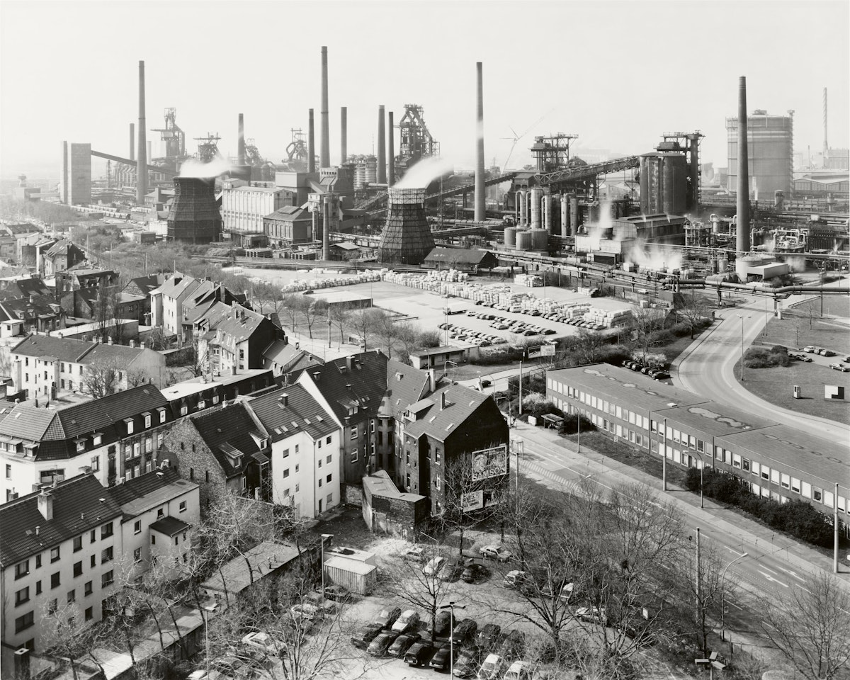 Hüttenwerk Duisburg-Bruckhausen, Ruhrgebiet by Bernd & Hilla Becher