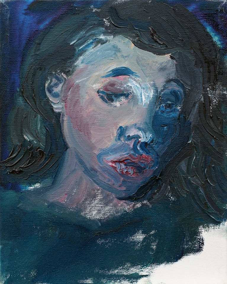 Brigitte (10) Sylt by Rainer Fetting