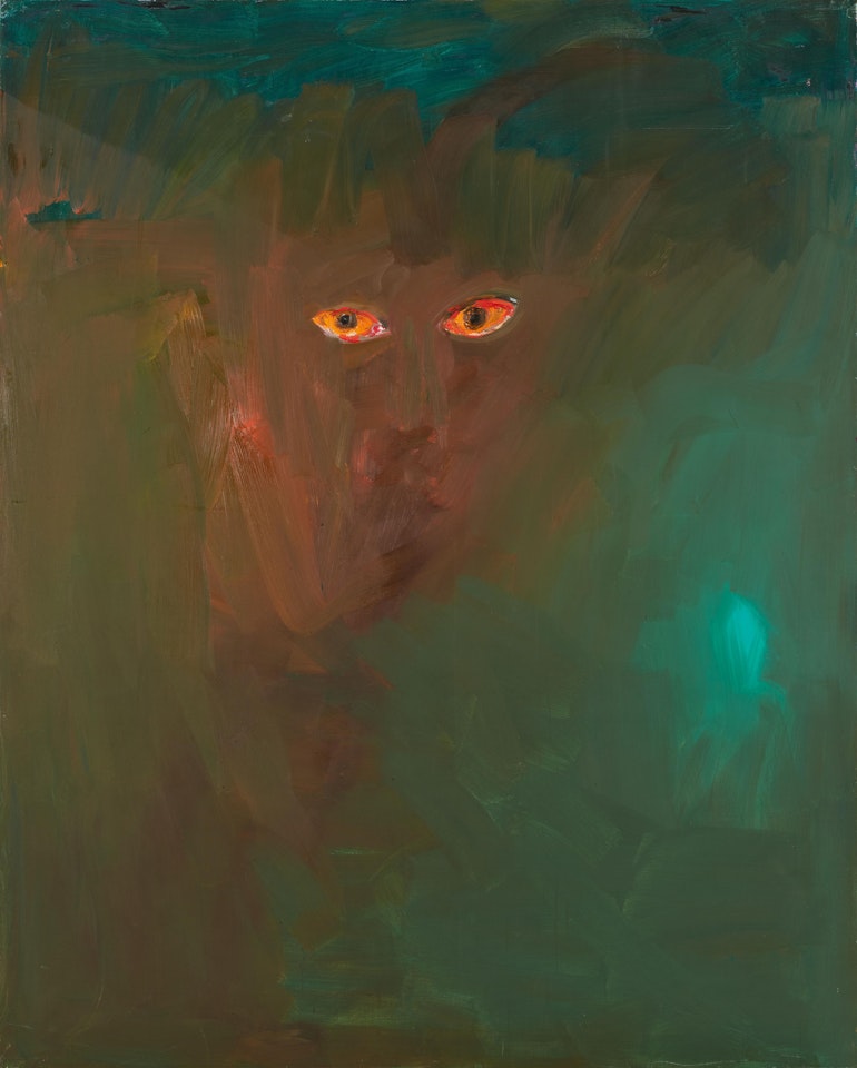 Twilight Head by Rainer Fetting