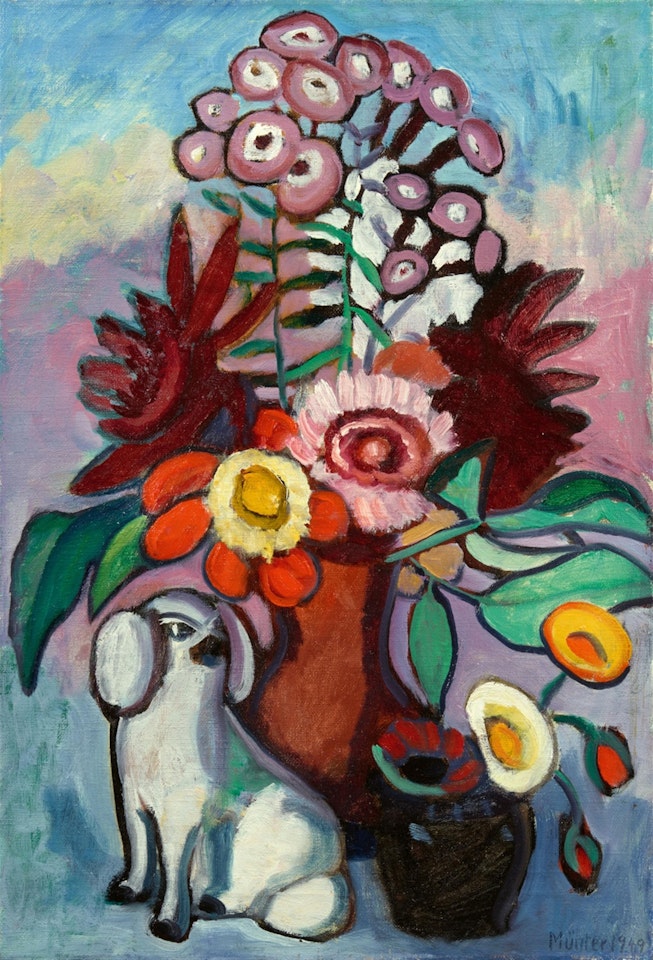 Heiteres Blumenbild by Gabriele Münter