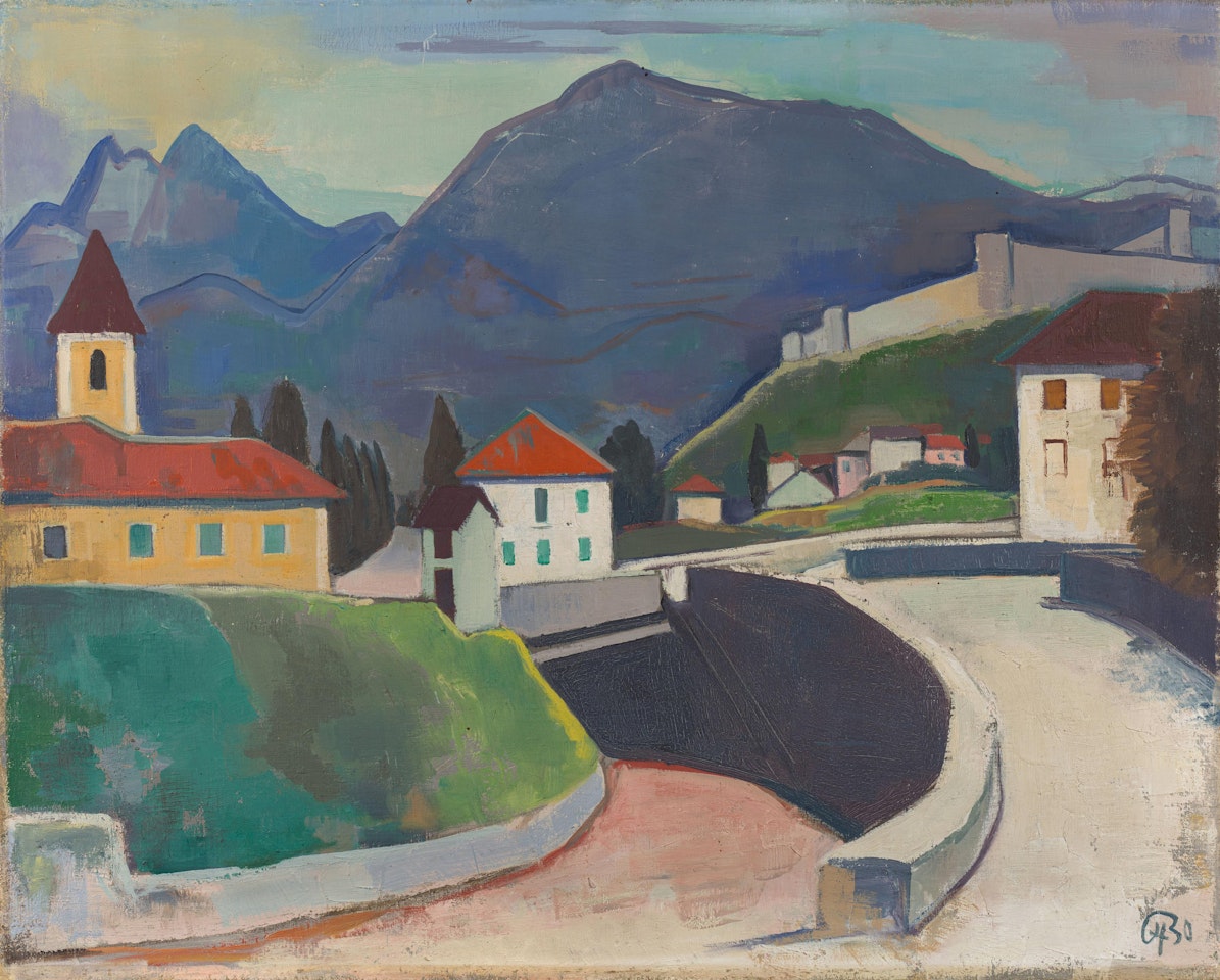 Vor Bellinzona by Karl Hofer