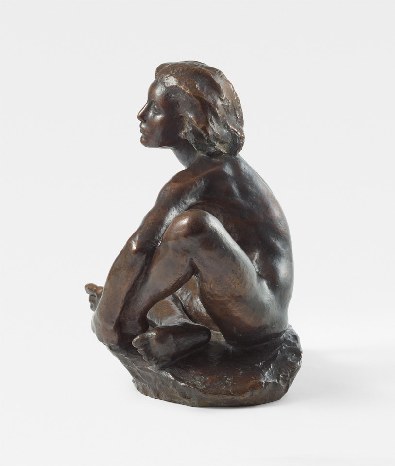 Sitzende (Sitzendes Mädchen, Hockendes Mädchen) by Georg Kolbe
