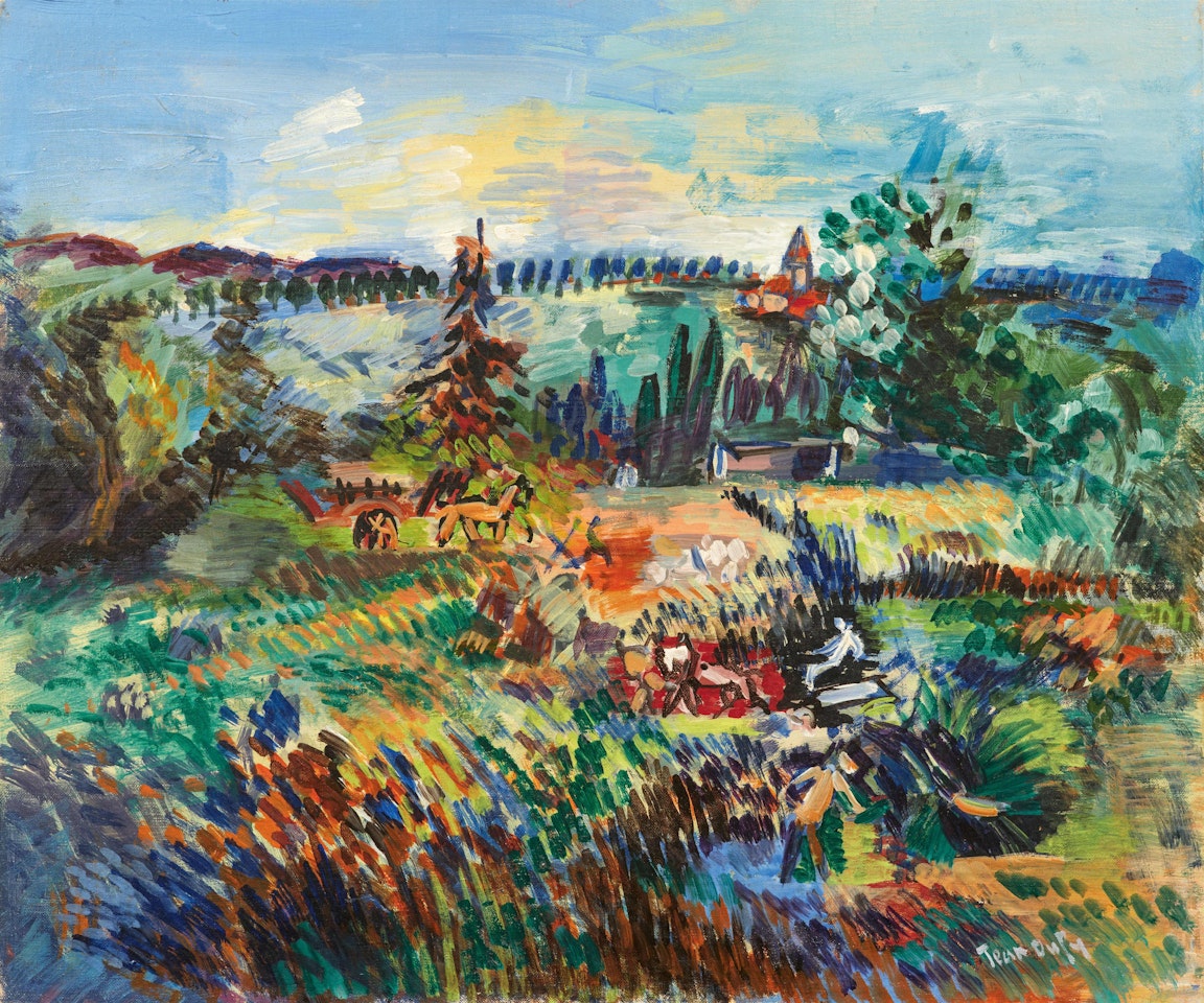 La Moisson by Jean Dufy