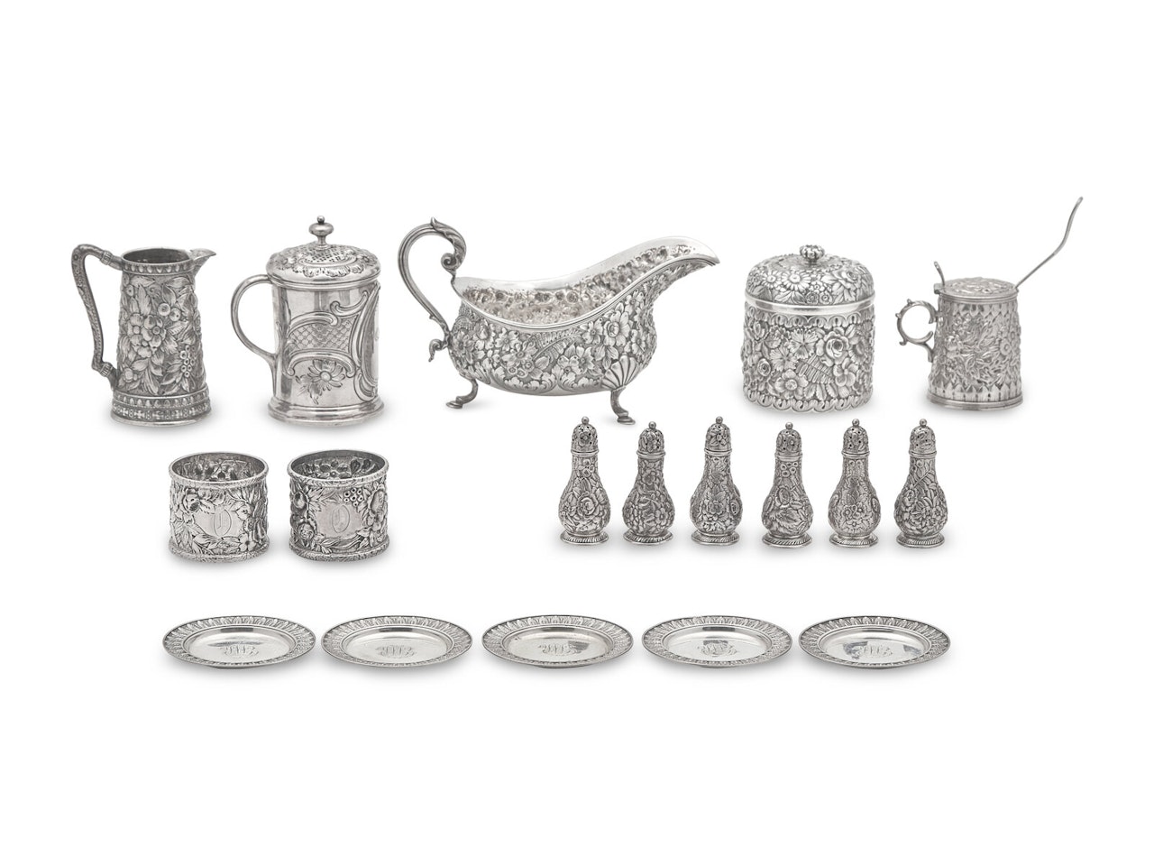 A muffineer by Tiffany & Co.