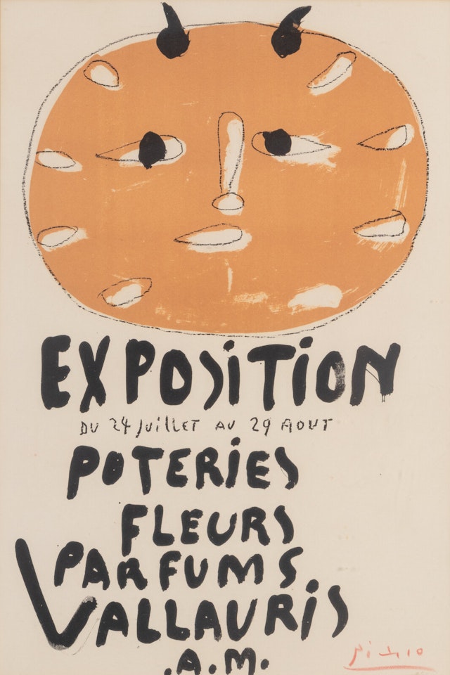Exposition Poteries Fleurs Parfums (Première Affiche Vallauris) by Pablo Picasso