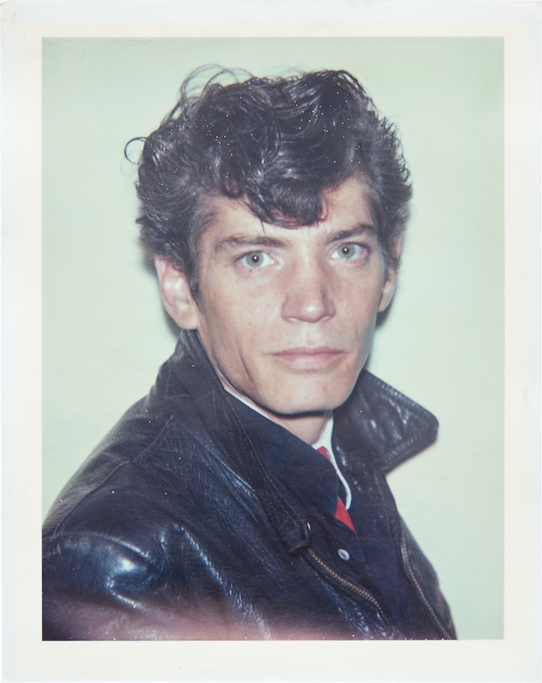 Robert Mapplethorpe by Andy Warhol