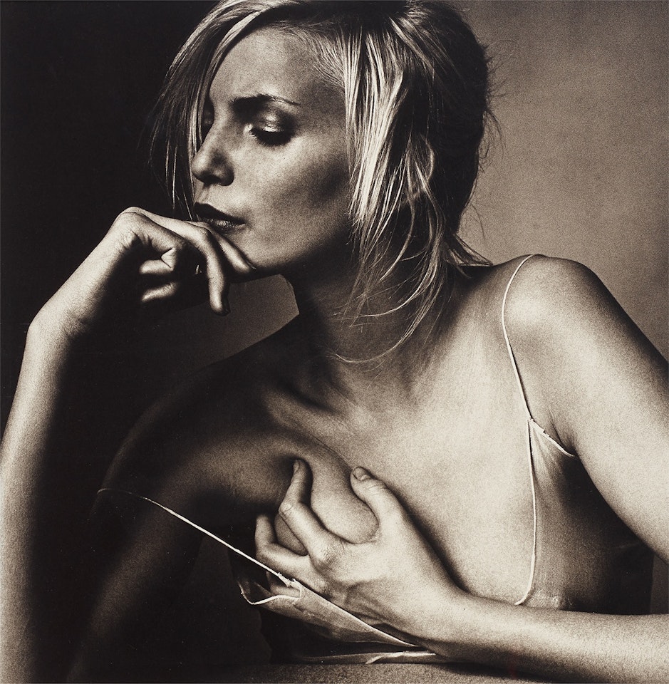 Nadja Auermann, New York, June 22, 1994 by Irving Penn