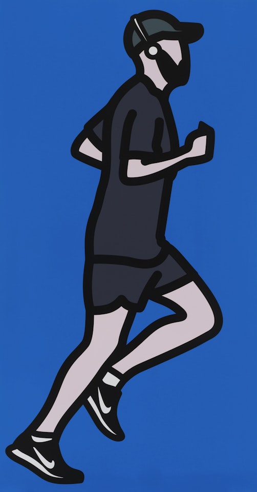 Taxi Driver. 1 by Julian Opie