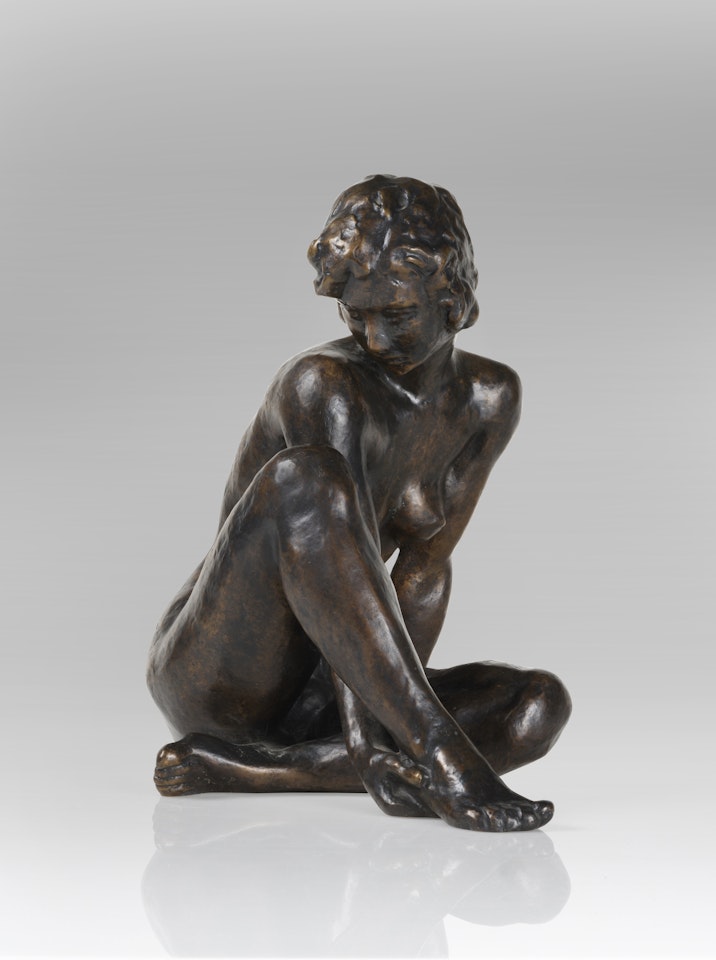Beschaulichkeit by Fritz Klimsch