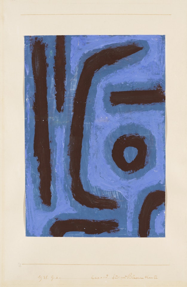 Akkord für ein Blumentheater by Paul Klee