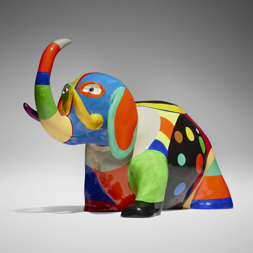 Éléphant vase by Niki de Saint Phalle