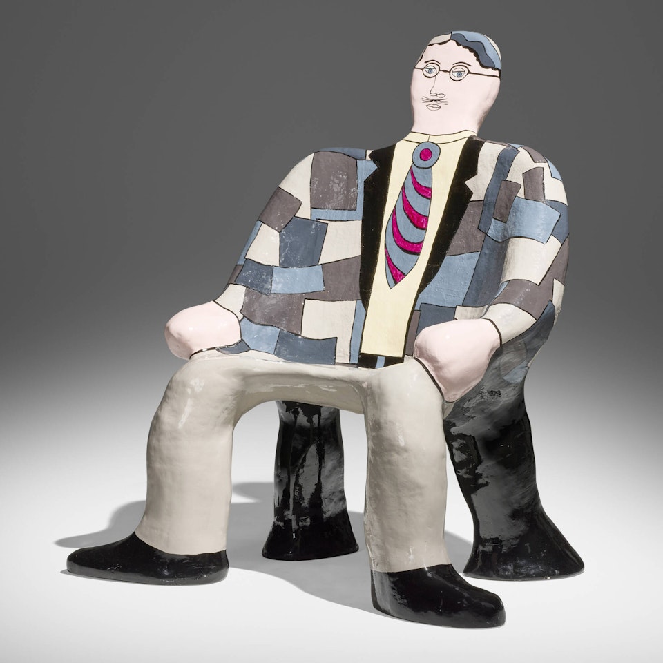 Charley (chaise homme) by Niki de Saint Phalle