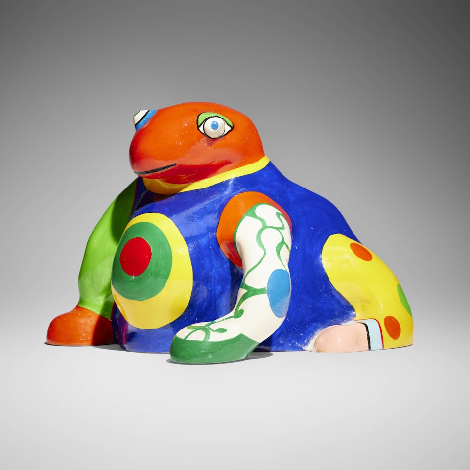 Grenouille vase by Niki de Saint Phalle