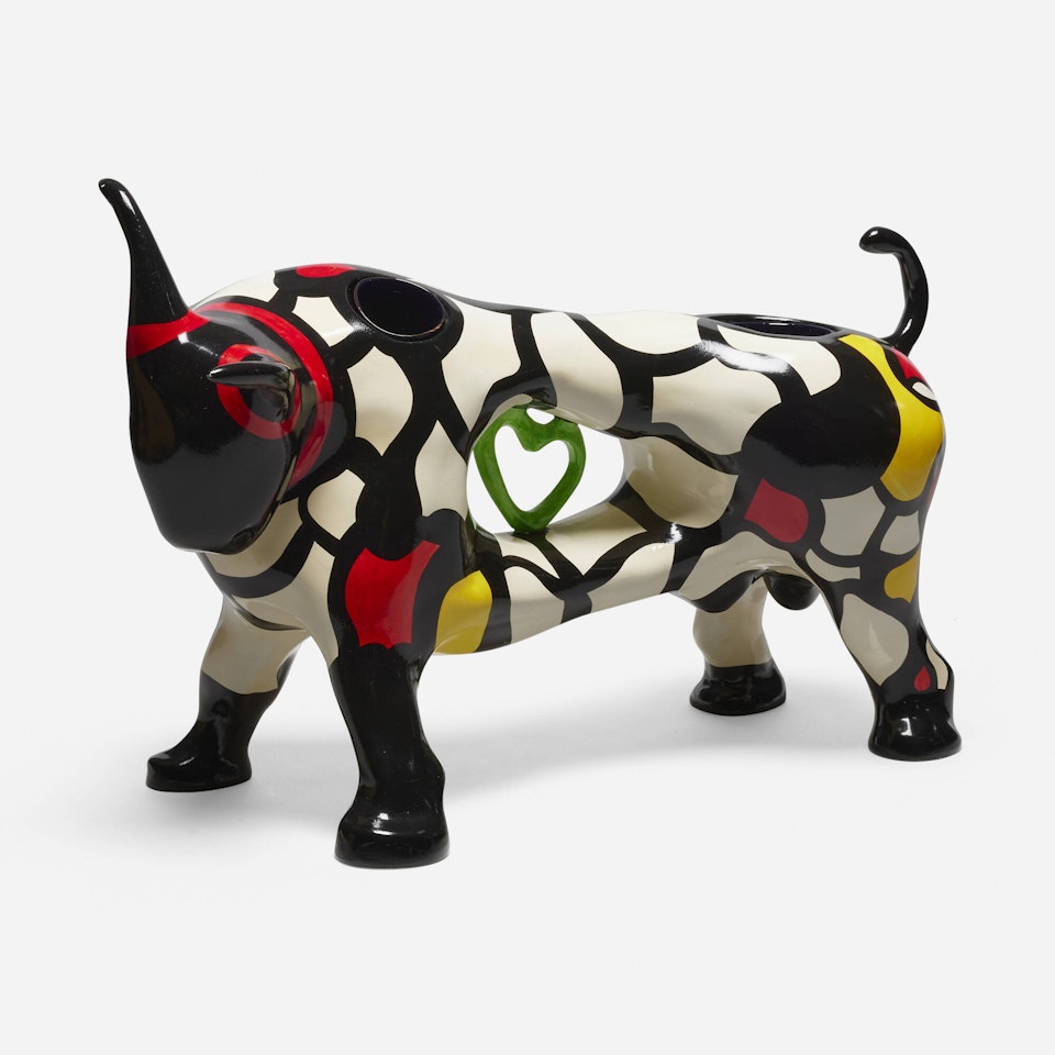 Taureau vase by Niki de Saint Phalle