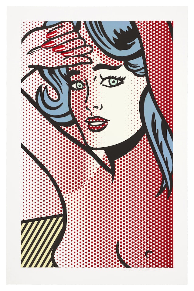 Nude with Blue Hair by Roy Lichtenstein