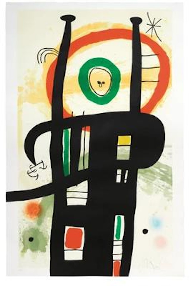 “Le grand ordinateur” by Joan Miró