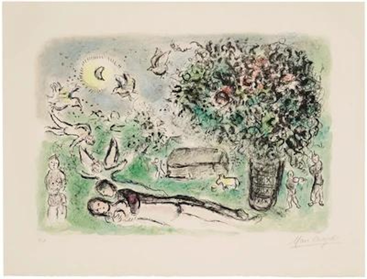 “Pastorale” by Marc Chagall