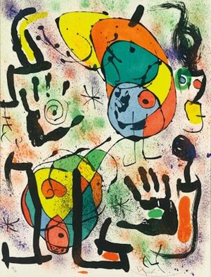 from: “Les Voyants” by Joan Miró