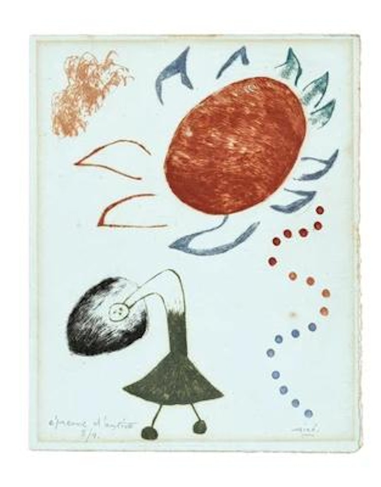 “Au Paradis des Fantomes” by Joan Miró