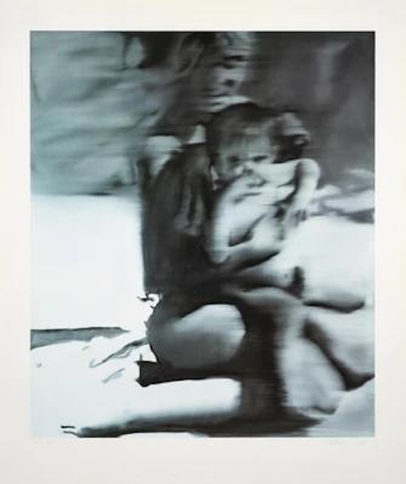 “Frau mit Kind” by Gerhard Richter