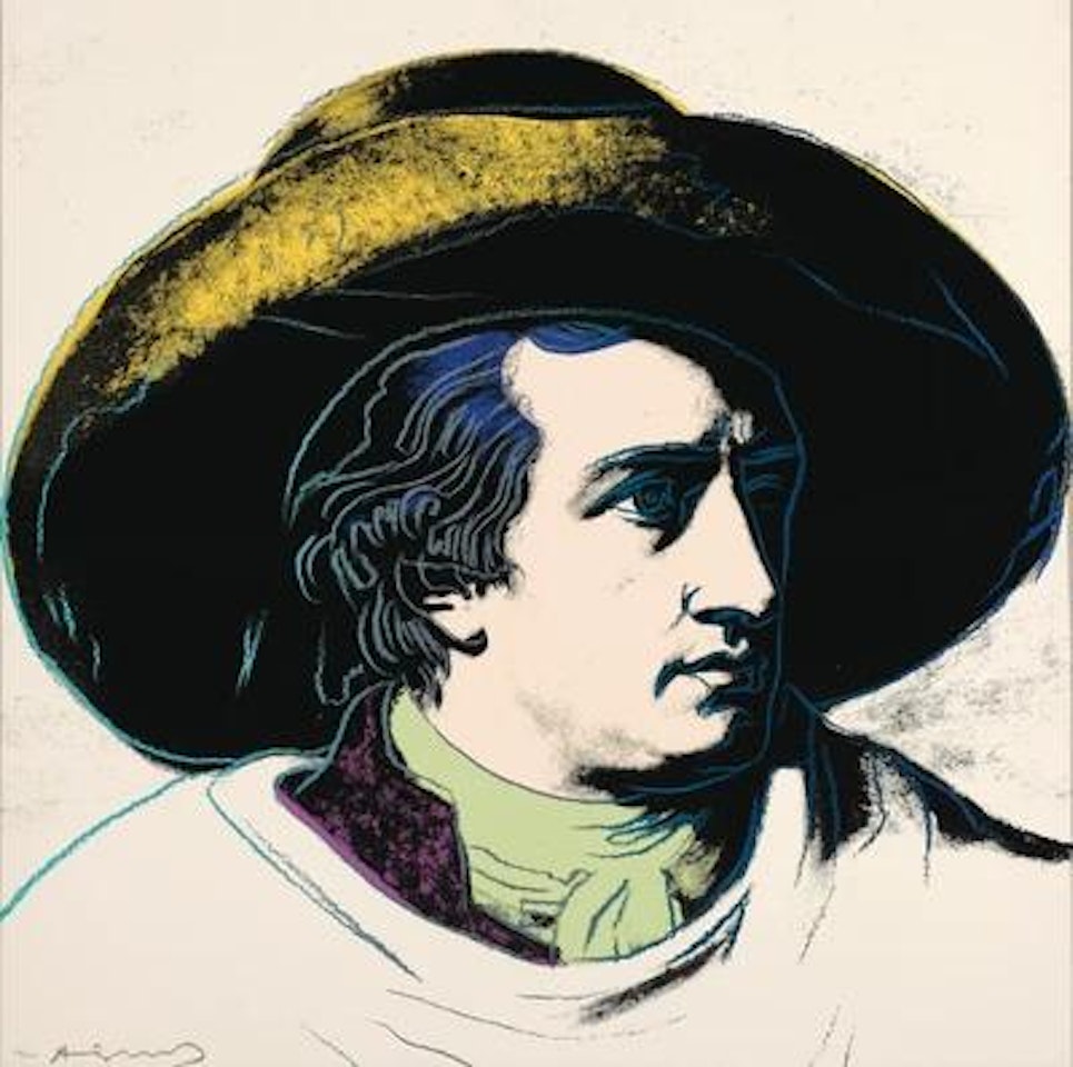 “Goethe” by Andy Warhol