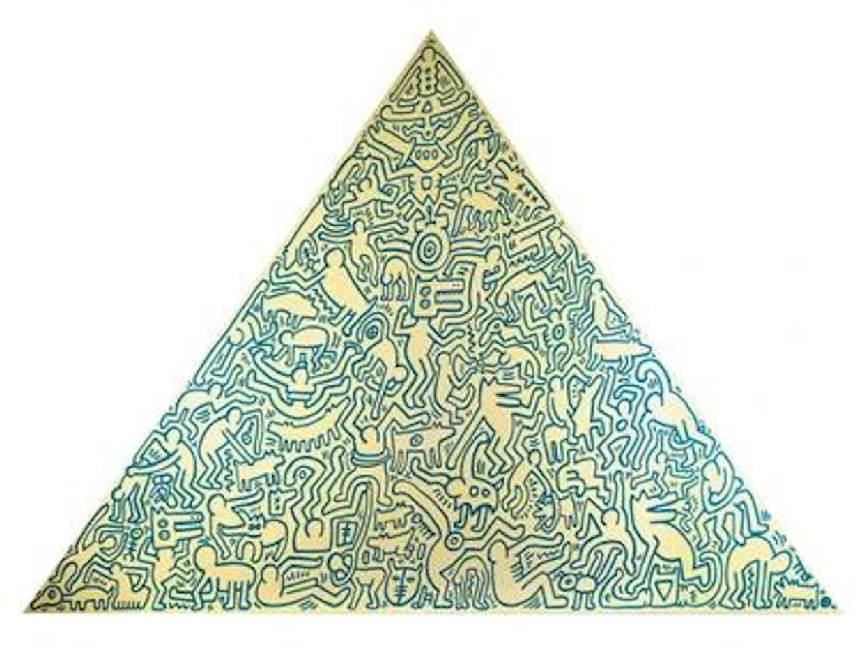 “Pyramid” by Keith Haring