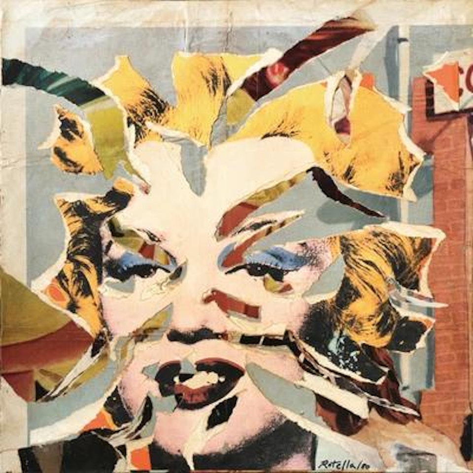 Icona Pop (Marilyn) by Mimmo Rotella