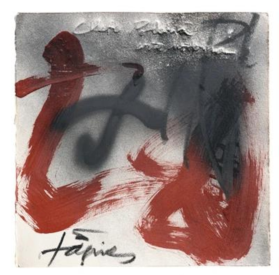 Untitled by Antoni Tapies