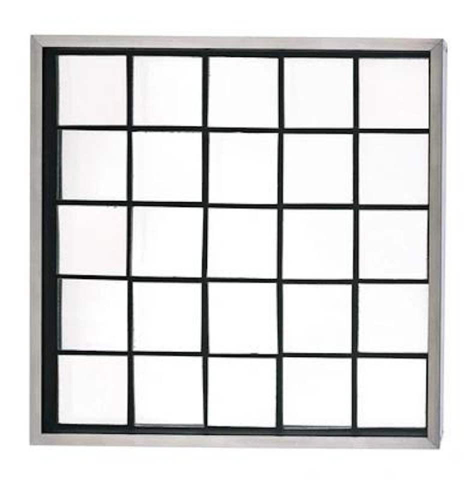 Mirror object by Adolf Luther
