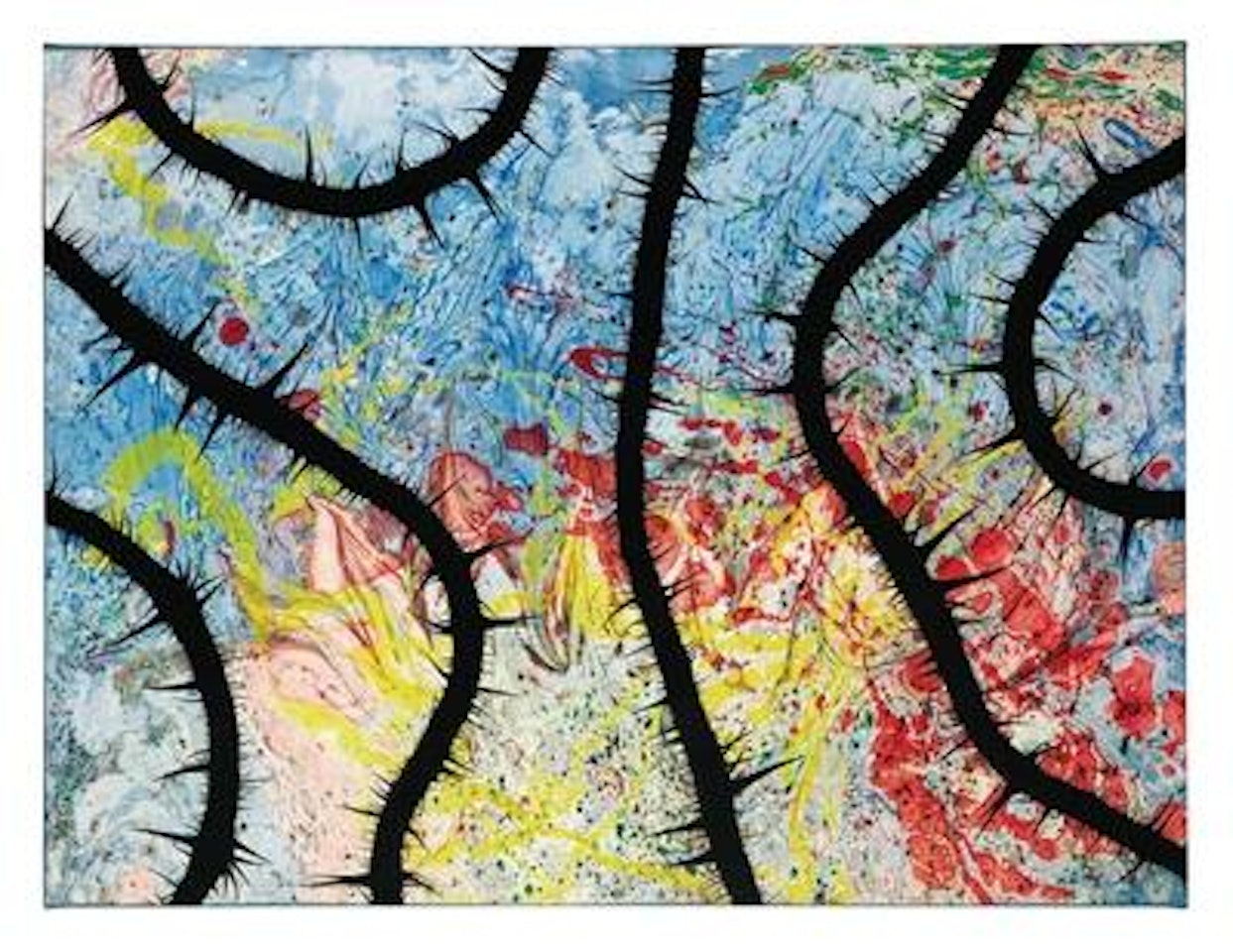 Rugosa Corridor by Philip Taaffe