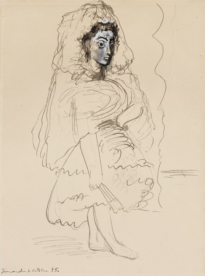 Jacqueline en espagnole by Pablo Picasso