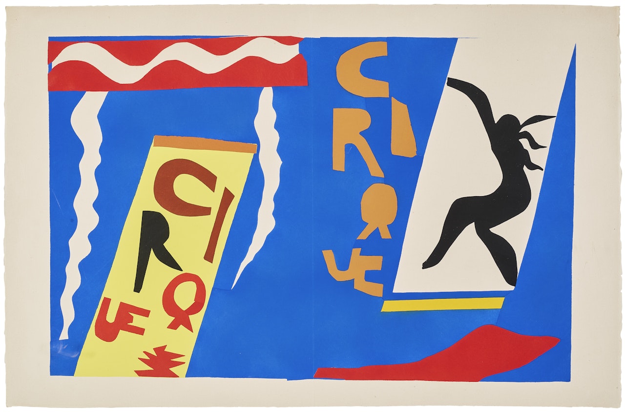 Le cirque, from Jazz by Henri Matisse