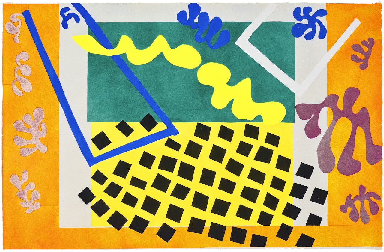 Les codomas, from Jazz; Les codomas, from Jazz by Henri Matisse