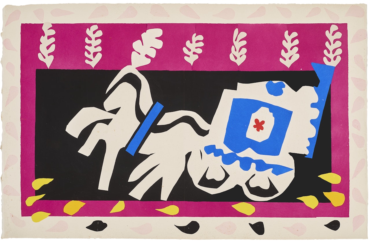 L"Enterrement de Pierrot, from Jazz; L"Enterrement de Pierrot, from Jazz by Henri Matisse