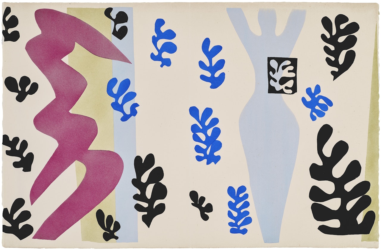 Le lanceur de couteaux, from Jazz by Henri Matisse